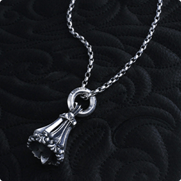 LONE ONES / Chrome Bell Pendant